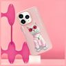 Nimmy etui iPhone 15 Pro 6.1"            różowy/pink Glasses Cool Cat na NearMe.pl
