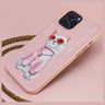 Nimmy etui iPhone 15 Pro Max 6.7"        różowy/pink Glasses Cool Cat na NearMe.pl