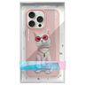 Nimmy etui iPhone 15 Pro Max 6.7"        różowy/pink Glasses Cool Cat na NearMe.pl