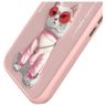 Nimmy etui iPhone 16 6.1" różowy/pink    Glasses Cool Cat na NearMe.pl