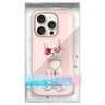 Nimmy etui iPhone 16 Pro 6.3"            różowy/pink Glasses Cool Cat na NearMe.pl