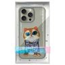 Nimmy etui iPhone 15 Pro Max 6.7"        szary/gray Glasses Cool Cat na NearMe.pl