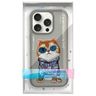Nimmy etui iPhone 16 Pro 6.3" szary/gray Glasses Cool Cat na NearMe.pl