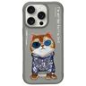 Nimmy etui iPhone 16 Pro Max 6.9"        szary/gray Glasses Cool Cat na NearMe.pl