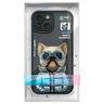 Nimmy etui iPhone 15 6.1" czarny/black   Cool&Cute 2.0 Dog na NearMe.pl