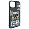 Nimmy etui iPhone 15 6.1" czarny/black   Cool&Cute 2.0 Dog na NearMe.pl