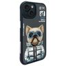 Nimmy etui iPhone 15 6.1" czarny/black   Cool&Cute 2.0 Dog na NearMe.pl