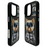 Nimmy etui iPhone 15 Pro Max 6.7"        czarny/black Cool&Cute 2.0 Dog na NearMe.pl