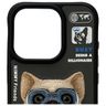 Nimmy etui iPhone 15 Pro Max 6.7"        czarny/black Cool&Cute 2.0 Dog na NearMe.pl