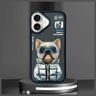 Nimmy etui iPhone 16 6.1" czarny/black   Cool&Cute 2.0 Dog na NearMe.pl