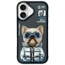 Nimmy etui iPhone 16 6.1" czarny/black   Cool&Cute 2.0 Dog na NearMe.pl