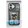 Nimmy etui iPhone 16 6.1" czarny/black   Cool&Cute 2.0 Dog na NearMe.pl