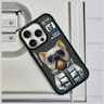 Nimmy etui iPhone 16 Pro Max 6.9"        czarny/black Cool&Cute 2.0 Dog na NearMe.pl