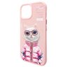Nimmy etui iPhone 15 6.1" różowy/pink    Cool&Cute 2.0 Cat na NearMe.pl