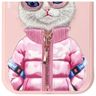 Nimmy etui iPhone 15 6.1" różowy/pink    Cool&Cute 2.0 Cat na NearMe.pl