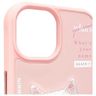 Nimmy etui iPhone 15 6.1" różowy/pink    Cool&Cute 2.0 Cat na NearMe.pl