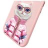 Nimmy etui iPhone 15 6.1" różowy/pink    Cool&Cute 2.0 Cat na NearMe.pl
