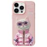 Nimmy etui iPhone 15 Pro 6.1"            różowy/pink Cool&Cute 2.0 Cat na NearMe.pl