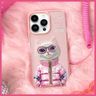 Nimmy etui iPhone 15 Pro 6.1"            różowy/pink Cool&Cute 2.0 Cat na NearMe.pl