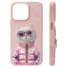 Nimmy etui iPhone 15 Pro Max 6.7"        różowy/pink Cool&Cute 2.0 Cat na NearMe.pl