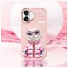 Nimmy etui iPhone 16 6.1" różowy/pink    Cool&Cute 2.0 Cat na NearMe.pl