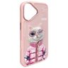 Nimmy etui iPhone 16 6.1" różowy/pink    Cool&Cute 2.0 Cat na NearMe.pl