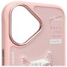 Nimmy etui iPhone 16 6.1" różowy/pink    Cool&Cute 2.0 Cat na NearMe.pl