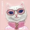 Nimmy etui iPhone 16 6.1" różowy/pink    Cool&Cute 2.0 Cat na NearMe.pl