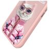 Nimmy etui iPhone 16 6.1" różowy/pink    Cool&Cute 2.0 Cat na NearMe.pl