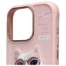 Nimmy etui iPhone 16 Pro 6.3"            różowy/pink Cool&Cute 2.0 Cat na NearMe.pl