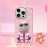 Nimmy etui iPhone 16 Pro 6.3"            różowy/pink Cool&Cute 2.0 Cat na NearMe.pl