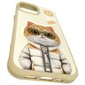 Nimmy etui iPhone 15 6.1" khaki          Cool&Cute 2.0 Cat na NearMe.pl