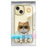 Nimmy etui iPhone 15 6.1" khaki          Cool&Cute 2.0 Cat na NearMe.pl