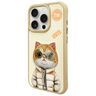 Nimmy etui iPhone 15 Pro 6.1" khaki Cool&Cute 2.0 Cat na NearMe.pl