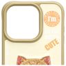Nimmy etui iPhone 15 Pro 6.1" khaki Cool&Cute 2.0 Cat na NearMe.pl