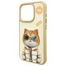 Nimmy etui iPhone 15 Pro Max 6.7" khaki  Cool&Cute 2.0 Cat na NearMe.pl