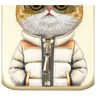 Nimmy etui iPhone 15 Pro Max 6.7" khaki  Cool&Cute 2.0 Cat na NearMe.pl