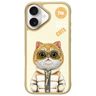 Nimmy etui iPhone 16 6.1" khaki          Cool&Cute 2.0 Cat na NearMe.pl