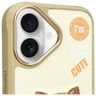 Nimmy etui iPhone 16 6.1" khaki          Cool&Cute 2.0 Cat na NearMe.pl