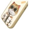 Nimmy etui iPhone 16 6.1" khaki          Cool&Cute 2.0 Cat na NearMe.pl