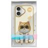 Nimmy etui iPhone 16 6.1" khaki          Cool&Cute 2.0 Cat na NearMe.pl