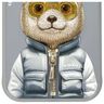 Nimmy etui iPhone 15 6.1" szary/gray     Cool&Cute 2.0 Bear na NearMe.pl