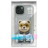 Nimmy etui iPhone 15 6.1" szary/gray     Cool&Cute 2.0 Bear na NearMe.pl