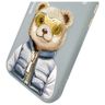 Nimmy etui iPhone 15 6.1" szary/gray     Cool&Cute 2.0 Bear na NearMe.pl