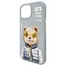 Nimmy etui iPhone 15 6.1" szary/gray     Cool&Cute 2.0 Bear na NearMe.pl