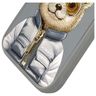Nimmy etui iPhone 16 Pro Max 6.9"        szary/gray Cool&Cute 2.0 Bear na NearMe.pl