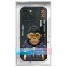 Nimmy etui iPhone 15 6.1" czarny/black   Cool&Cute 2.0 Monkey na NearMe.pl