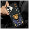 Nimmy etui iPhone 16 6.1" czarny/black   Cool&Cute 2.0 Monkey na NearMe.pl