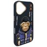 Nimmy etui iPhone 16 6.1" czarny/black   Cool&Cute 2.0 Monkey na NearMe.pl
