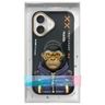 Nimmy etui iPhone 16 6.1" czarny/black   Cool&Cute 2.0 Monkey na NearMe.pl